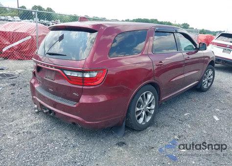 2020 Dodge Durango R/T Awd из США, поврежденный, VIN 1C4SDJCT1LC412343